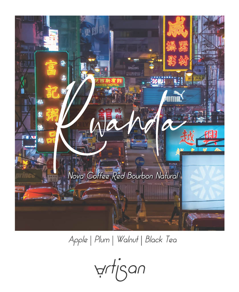 Rwanda Nova Coffee Red Bourbon Natural