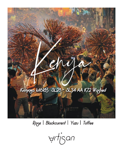 Kenya Kirinyaga lot6185  SL28、SL34 AA K72 Washed